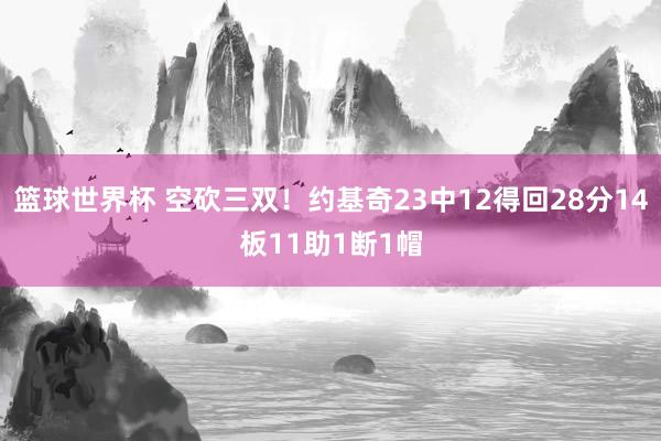 篮球世界杯 空砍三双！约基奇23中12得回28分14板11助1断1帽