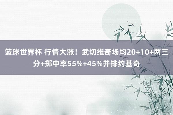 篮球世界杯 行情大涨！武切维奇场均20+10+两三分+掷中率55%+45%并排约基奇